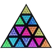 Light4me Lichteffekt LED TRIANGIS 64x2W RGBA