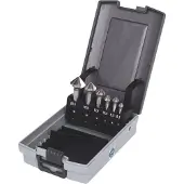 Ks Tools HSS Kegel- und Entgratsenker-Satz, Kunststoffkassette 6-tlg.