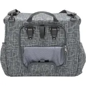 New Looxs Doppelpacktasche Mondi Joy Double Quilted 37 L Grey - praktische Ge...