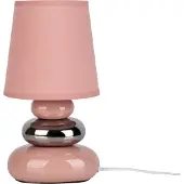 Näve Tischleuchte "Stoney" in Rosa - (H)31 x Ø 16 cm | Gr.: onesize