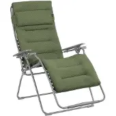 Lafuma Relaxsessel Futura BeComfort Polyester Olive, Stahl titane