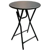 Sungörl Klapptisch 'Rio', anthrazit, ca. Ø 50 x H 73 cm