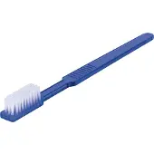 Unigloves Einmalzahnbürsten - mit Zahnpasta - Kunststoff - blau - 100 Zahnbürsten