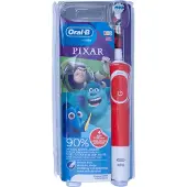 Braun Oral-B Vitality Kids Pixar, Kinder, Rot, 2 min, 3 Jahr(e), Akku, Integrierte Batterie