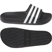 Adidas Pantoletten adilette Aqua F35543 Schwarz 43