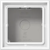 JUNG LS 581 A WW Aufputz-Kappe 1-fach LS990/LS-Design alpinweiß