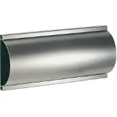 Albert Zeitungshalter A-142683, beidseitig offen, Edelstahl 180x400x75mm
