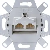 JUNG Basic Element Datenbuchse Twisted Pair - UAE8-8UPOK6