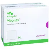 + Prisoma GmbH Mepilex 5x5 cm Schaumverband 10 St
