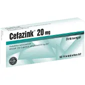 Cefak KG Cefazink 20 mg Filmtabletten 60 St