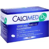 CALCIMED D3 1000 mg/880 I.e. Kautabletten 96 St