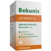 Bekunis Dragees Bisacodyl 5 mg magensaftres.Tabl. 100 St Tabletten magensaftresistent