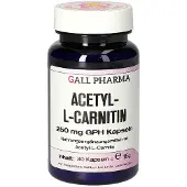 GALL PHARMA Acetyl-L-Carnitin 250 mg Kapseln 30 St