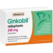 Ginkobil -ratiopharm 240 mg Filmtabletten 60 St