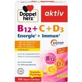 Doppelherz B12 + C + D3 DEPOT 100 St