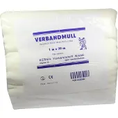 KERMA Verbandmull 1x20 m unsteril 1 St Wundgaze