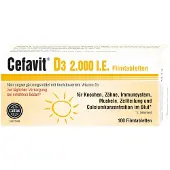 Cefak KG Cefavit D3 2.000 I.E. Filmtabletten 100 St