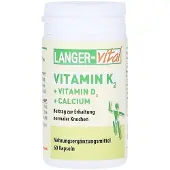 LANGER-vital Vitamin K2+D3+Calcium Kapseln 60 St