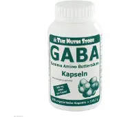 Hirundo Products The Nutri Store GABA Kapseln, 200 St. Kapseln