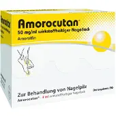 DERMAPHARM Amorocutan 50 mg/ml wirkstoffhaltiger Nagellack 3 ml