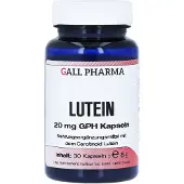 GALL PHARMA Lutein 20 mg GPH Kapseln 30 St