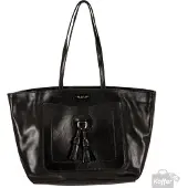 The bridge Santacroce Shopper nero/gold 04332801-30
