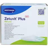 Crosp Medical GmbH Zetuvit Plus Silicone steril 8x8 cm 10 St