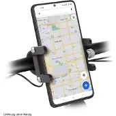 SBS Teeridemetal Handlebar Smartphone Mount Schwarz