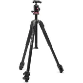 Manfrotto 190X AS Aluminium-Stativ-Set mit Kugelkopf