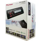 Pioneer MVH-MS410BT, Schwarz, 1 DIN, 200 W, 4.0 Kanäle, 50 W, FLAC