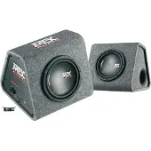 MTX Audio Amplified RTP8 Klasse-D Subwoofer mit Subwoofer Ø20 cm 120 W RMS