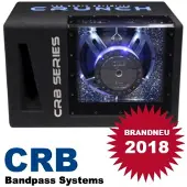 Crunch CRB501 aktiver Subwoofer Einbaulautsprecher (Versandkostenfrei)