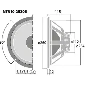 Celestion NTR10-2520E 10?? h?jttaler
