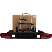 Westfalia Fahrradträger Bikelander Classic BC80 2 Fahrräder LED Hybridleuchten