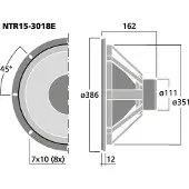 Celestion NTR15-3018E 15?? h?jttaler