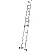Krause Corda Aluminium-Schiebeleiter 2x8 Sprossen 2-teilig