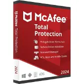McAfee Total Protection 2026 + VPN - 3 Geräte - 1 Jahr | Windows, macOS, iOS, Android