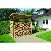 Weka Brennholzlager 663 B Gr.1 B x T x H 260 x 130 x 204