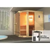 Weka Sauna "Laukkala", 7,5 kW-Ofen mit digitaler Steuerung