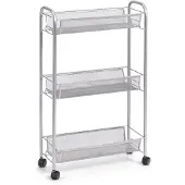 Zeller -Troll Universalregal, Metall, 44x17x70,5 cm, grau