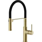 Lenz Flexible Spülenarmatur mit zwei Strahlarten, Wasser sparend, anti-Fingerabdruck, einfache Montage