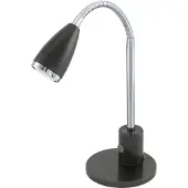 Eglo LED Tischlampe Fox Anthrazit mit Chrom
