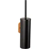 Wenko Turbo-Loc WC-Garnitur »Orea Bamboo«, aus Edelstahl