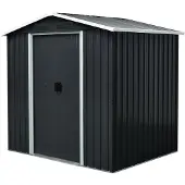 Pergart , Gerätehaus "Düsseldorf II 65", schwarz, 2,19 m²
