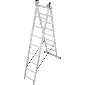 Krause Corda Aluminium-Vielzweckleiter 3x9 Sprossen