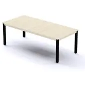 Zebra Derex Tischbeine Aluminium pulverbeschichtet graphite