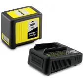 Kärcher Power 36/50, Batterie- & Ladegerät-Set, 5 Ah, 36 V, , Schwarz, Gelb, 1 Stück(e)