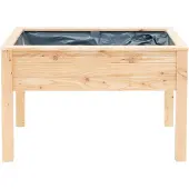 Westmann , Stelzenhochbeet Emily ohne Boden, natur, 120 x 65 x 75 cm (B x T x H)
