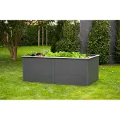 Westmann , Hochbeet "Primus XL", anthrazit, 200 x 100 x 77 cm