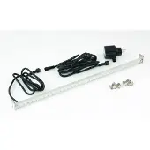 Ubbink LED Lichtleiste "30", grau (aluminiumfarben), B:30cm H:2cm T:1,5cm, Leuchten, LED Lichtleiste